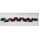00 Gauge - Train carriages to include, Ty-Phoo Tea, Arnold Sands Leighton Buzzard, Shell, BP, BR