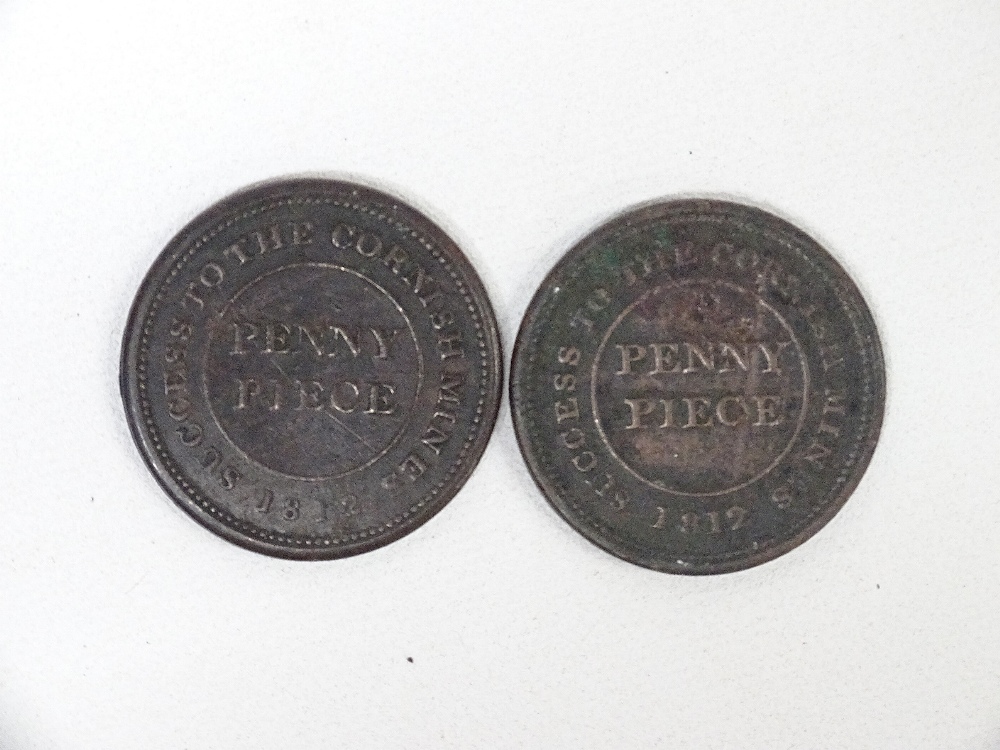 Cornish Trade Tokens - Penryn Volunteers First Inrolled April 3 1794, Penny Piece Success to the - Image 2 of 5