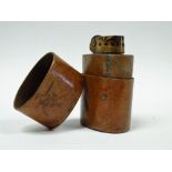 'Tommy' Trenchart Lighter - A WWI copper paraffin lighter, height 6.5cm, width 4.4cm.