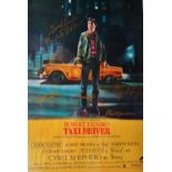 Film Poster - Taxi Driver 1976, signed by Martin Scorsese, Robert De Niro, Cybil Shepherd, Harvel