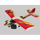Radio Controlled Model Aircraft/Aeroplane - A Thunder Tiger Trainer 40, with engine, pamphlet and