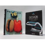 Books - 'Icons Design of the 20th Century' by Charlotte and Peter Fiell and 'Pop Art' by Lucy R.