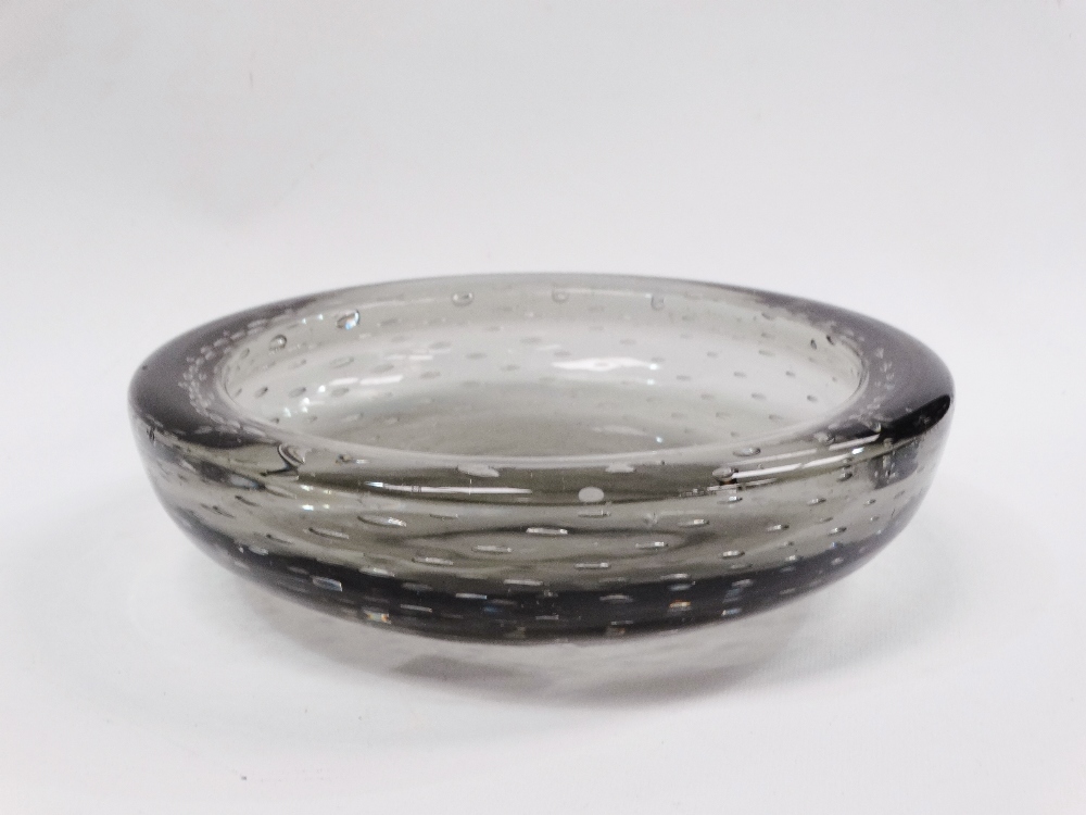 Whitefriars - A circular pewter glass bowl, height 6cm, diameter 19.5cm. - Image 4 of 4