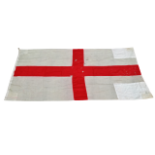 FLAGS - St George's ship's flag, 216 x 104cm.Provenance: Belonged to vendor's grandfather, Mr