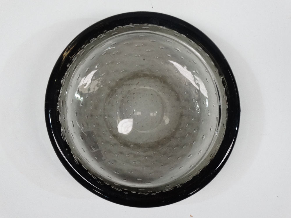 Whitefriars - A circular pewter glass bowl, height 6cm, diameter 19.5cm. - Image 2 of 4