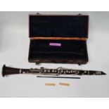 Concolo clarinet - An ebony clarinet in a Henri Selmer & Co Ltd case.