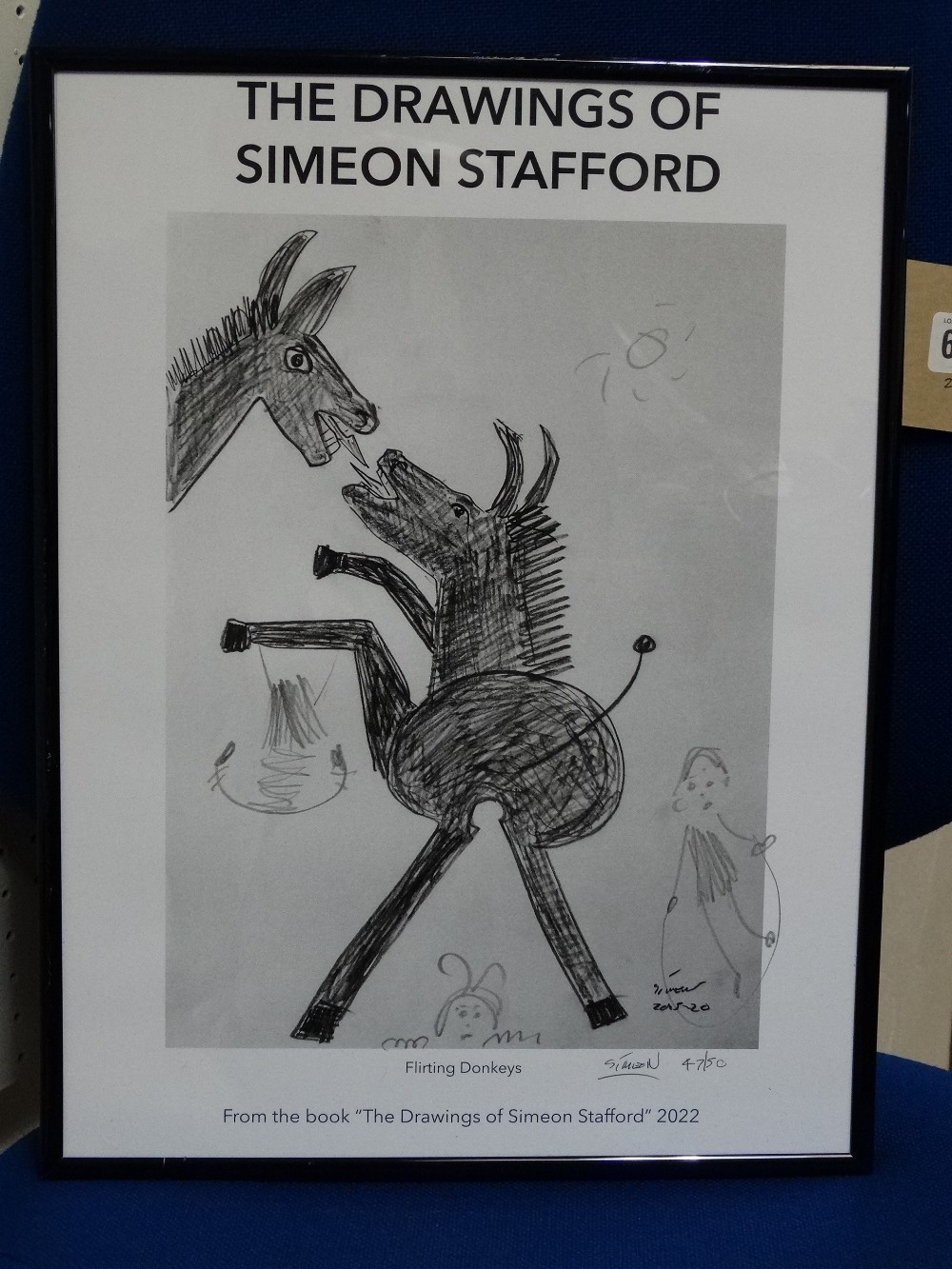 Simeon STAFFORD (1956) Exhibition Poster Signed limited edition 47/50 Signed numbered and dated 28/ - Image 2 of 5