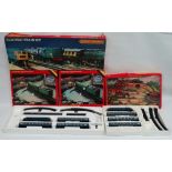Hornby Railways - 'Operating Turntable Set R410' x 2, another Set R873-9130 (part set) and Set R