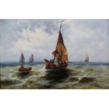 P. DUMONT 19th Century Dutch School Oil on canvas Signed Framed Picture size 51.5 x 78cm Overall