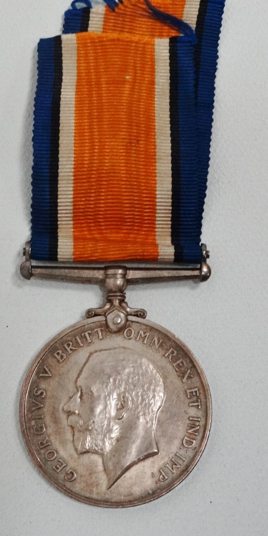 Great War medal - together with a 1914-18 medal, issued to A. A. Ward - Royal Navy, together with - Image 3 of 7