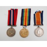 Great War medal - together with a 1914-18 medal, issued to A. A. Ward - Royal Navy, together with