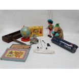 Toys etc. - A Pelham puppet 'JC Boy', boxed, a John Bull Printing Outfit No.8 with instructions,
