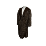 A 20th century ladies fur coat - three quarter length