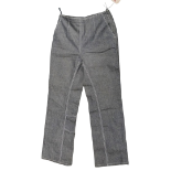 A pair of Chanel ladies denim jeans - grey fabric, size 42, together with a Yves Saint Laurent black
