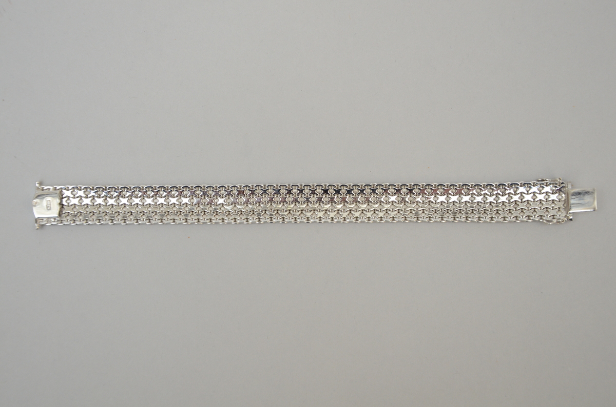 A bracelet in white gold (18kt) - Image 2 of 3