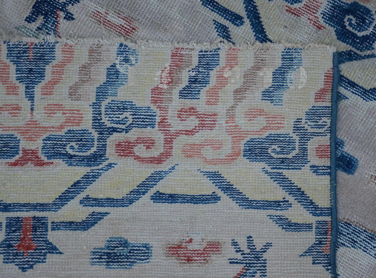 Carpet 'dragons', China or Tibet (152x83cm) (*) - Image 4 of 4