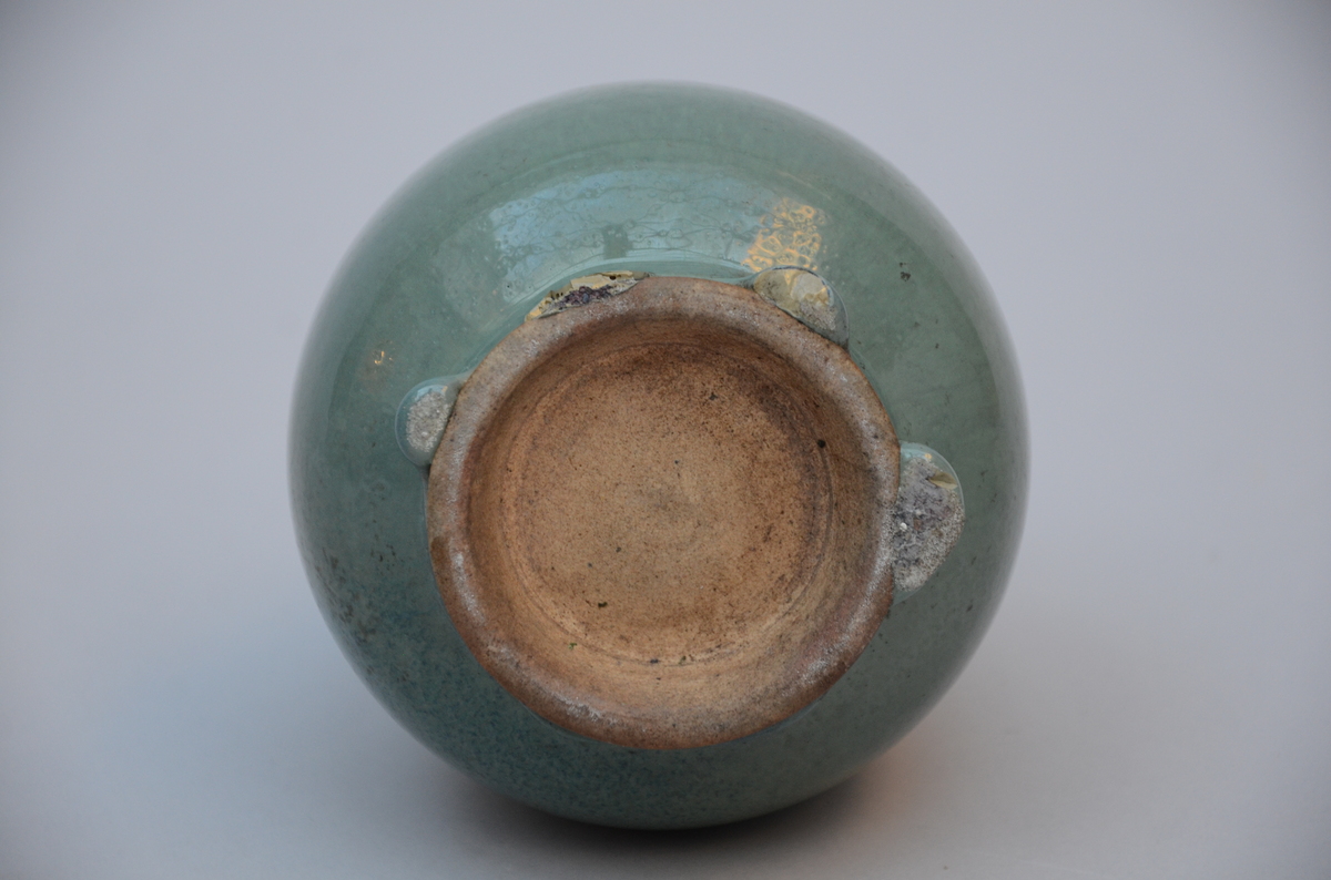 A vase in Chinese ceramic, genre Jun (h20cm) - Image 3 of 3