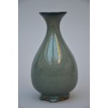 A vase in Chinese ceramic, genre Jun (h20cm)