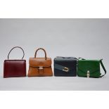 Lot: 4 handbags: including 3 by Delvaux