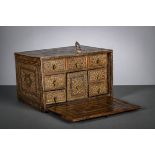 Syrian cabinet with marquetry (31x34x24cm) (*)