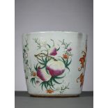 Chinese famille rose planter 'Peaches' (H36 dia 40cm) (*)