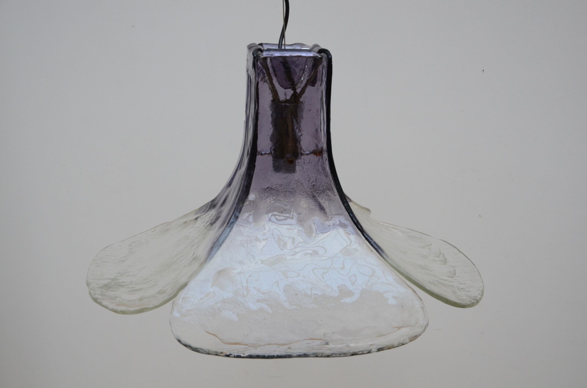 Carlo Nason: Murano lamp in glas (LS183) - Mazzega - Image 2 of 4