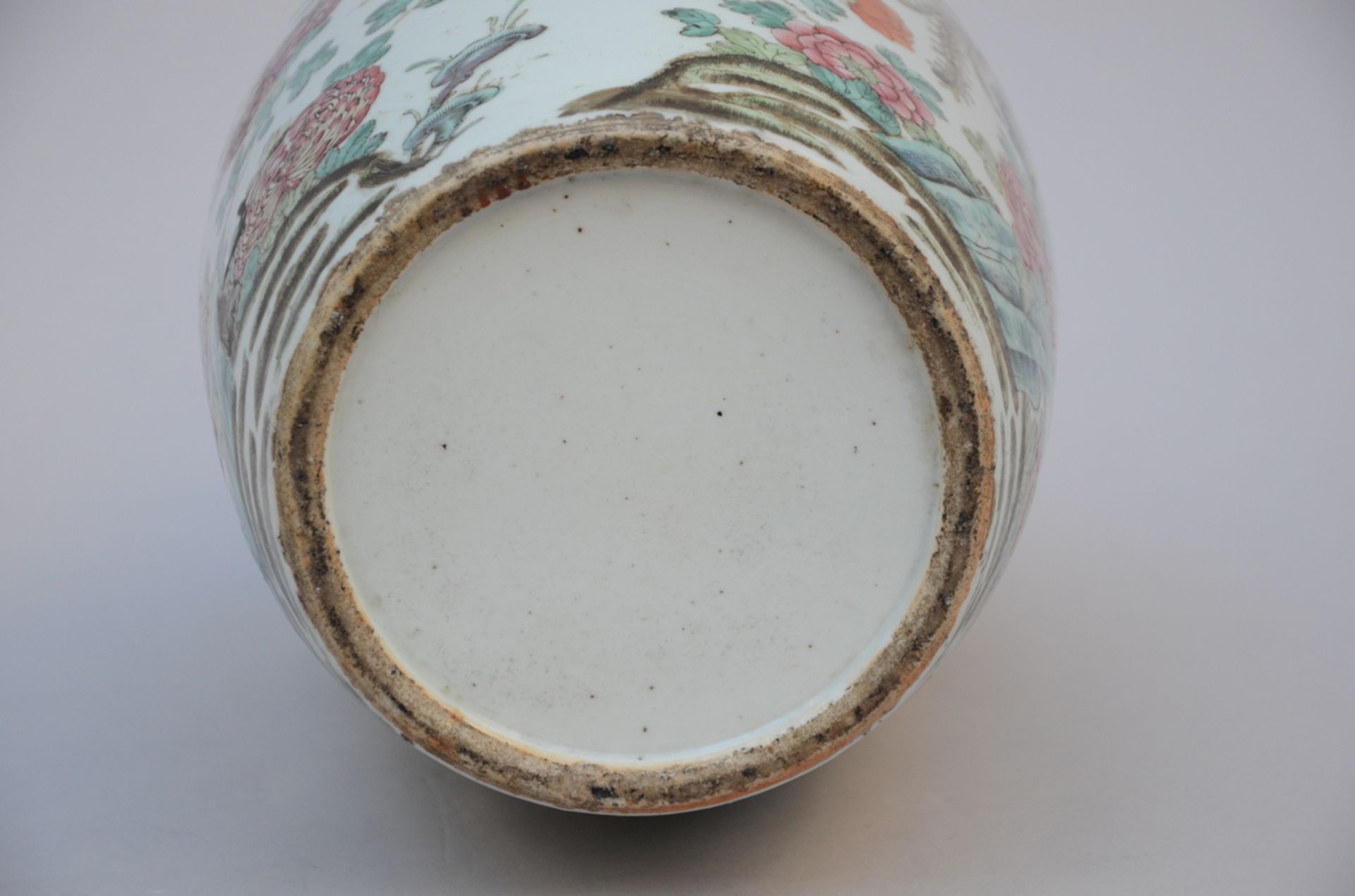 A Chinese porcelain vase 'birds' (h46 cm) - Image 4 of 4