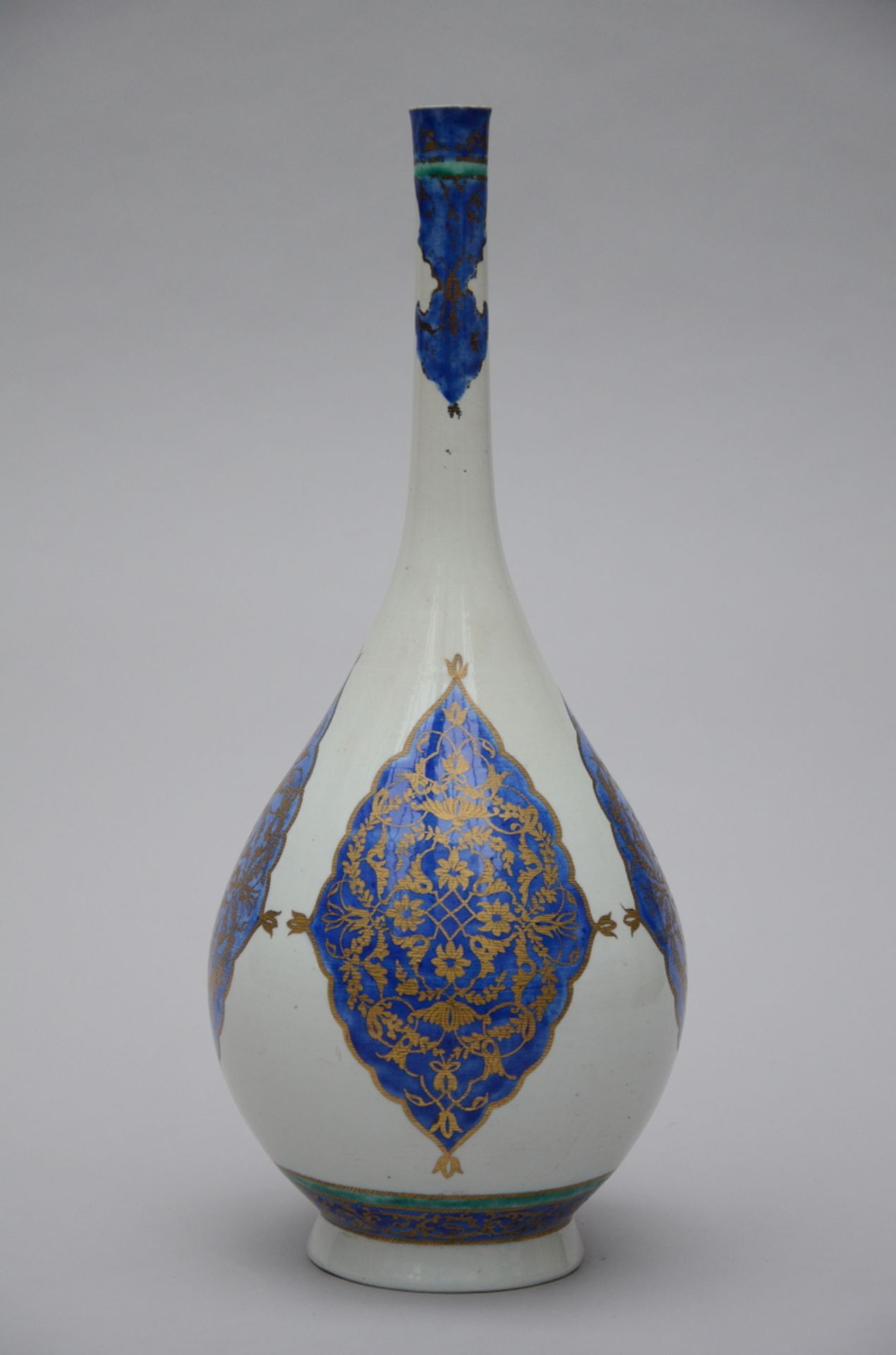 Vase in Samson porcelain for the Islamic market (H47.5cm)