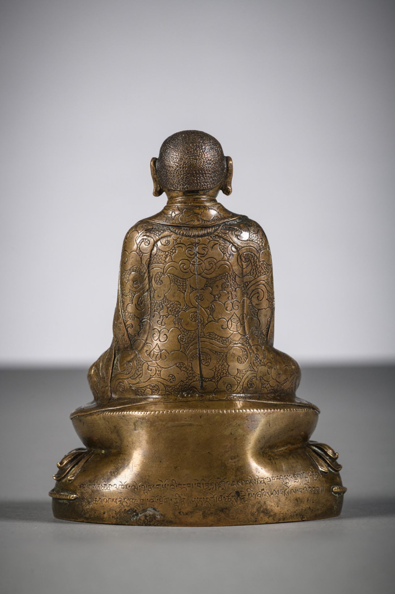 Tibetan sculpture 'portrait of a Shakya lama, possibly Khon Konchok Gyalpo', 15th - 16th century ( - Image 4 of 8