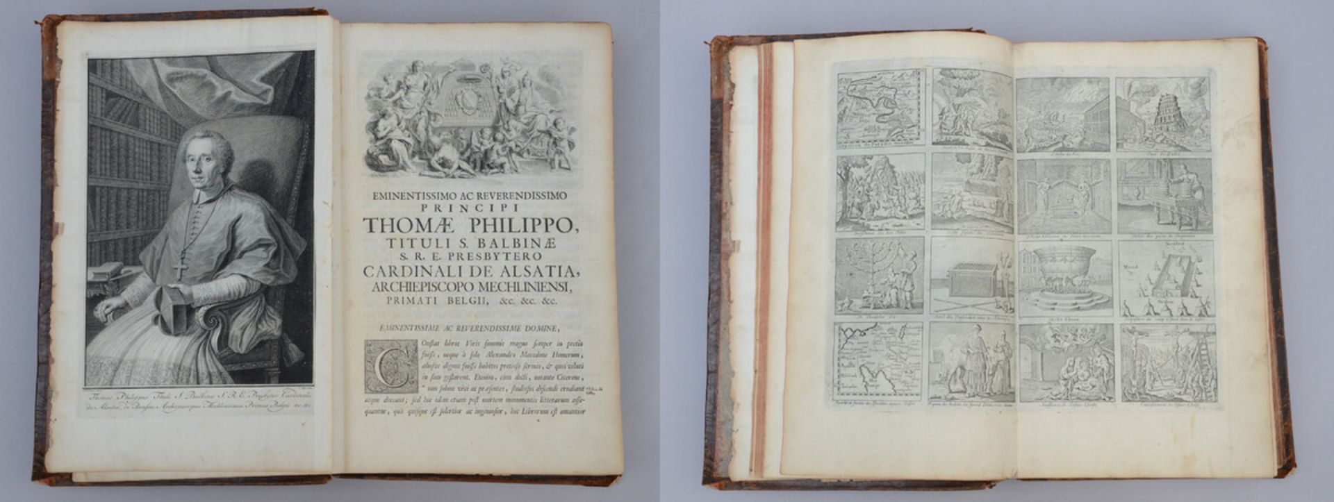 Martinum Van Overbeke: book 'Biblia Sacra', 18th century (42x27cm) - Bild 4 aus 4