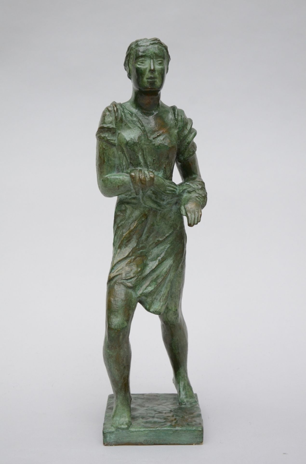Jozef Cantré (posthumous): bronze sculpture 'Spring' (H41.5cm)