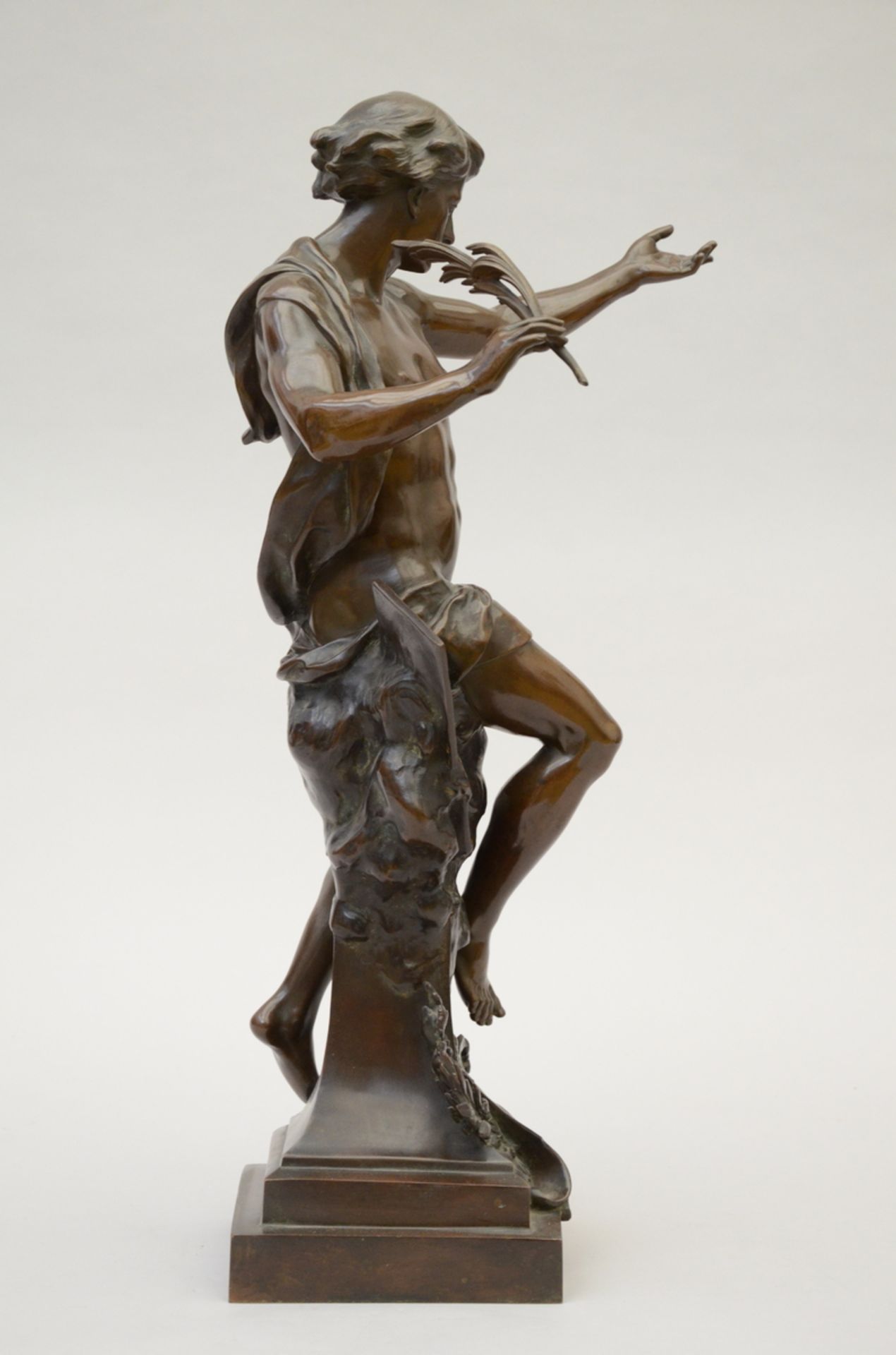 Picault: bronze sculpture 'Pro Merito' (H68cm) - Image 2 of 4