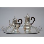 Wolfers: a silver coffee and teaset in Régence style