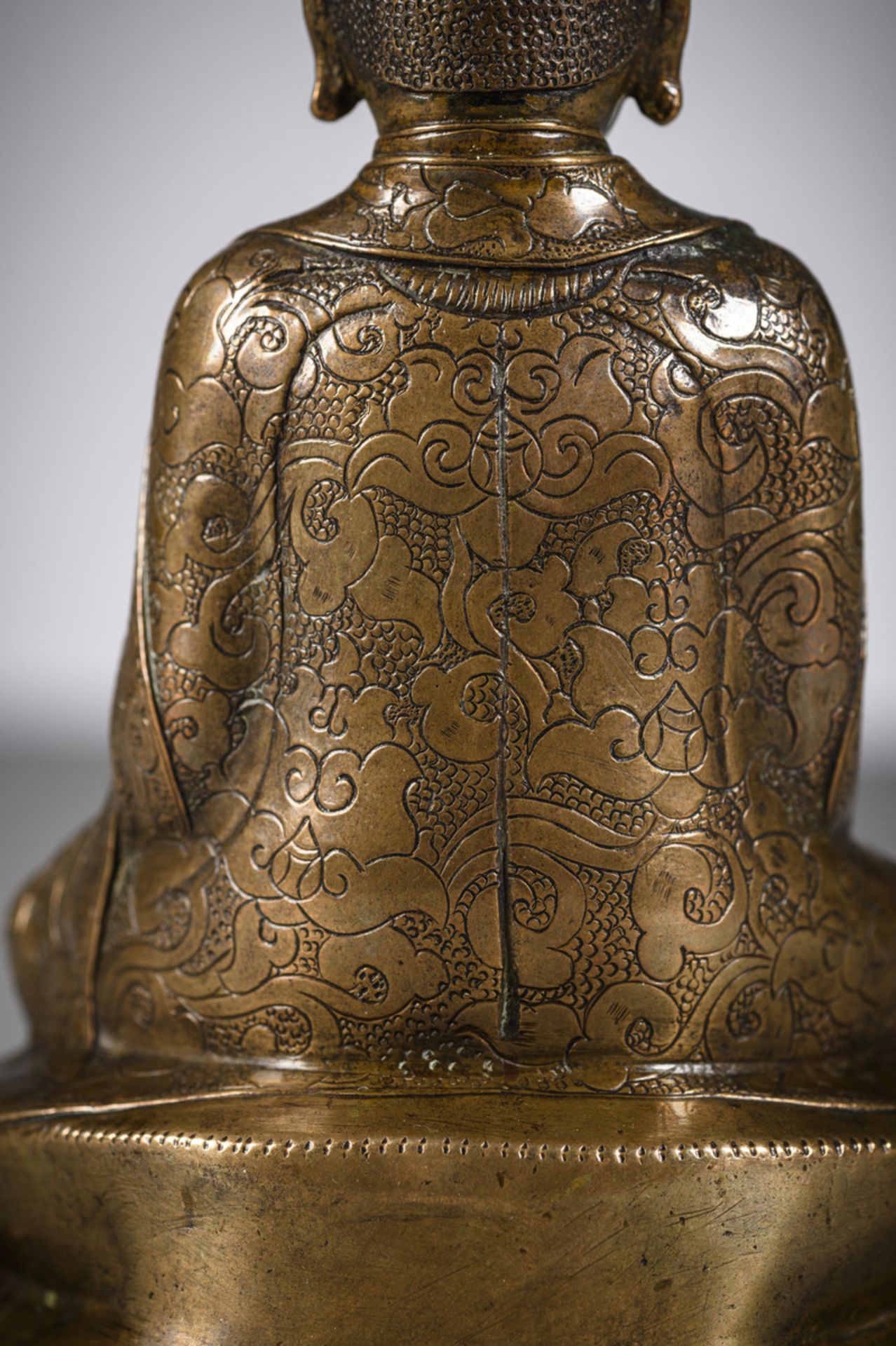 Tibetan sculpture 'portrait of a Shakya lama, possibly Khon Konchok Gyalpo', 15th - 16th century ( - Image 8 of 8