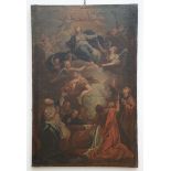 Anonymous (17th-18th century): painting (o/c) 'Ascension of Mary' (99x64cm)