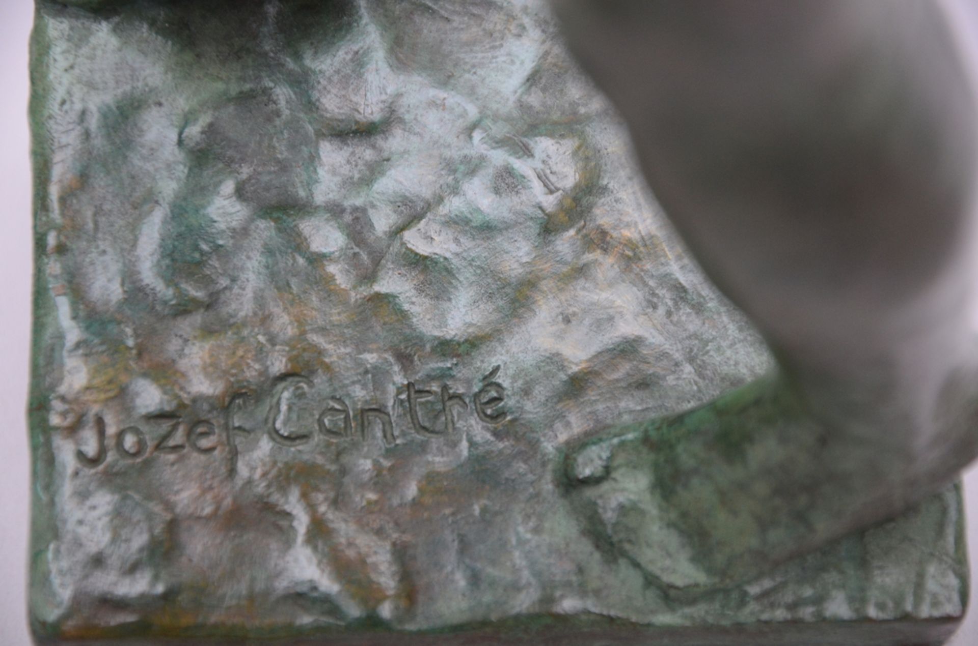 Jozef Cantré (posthumous): bronze sculpture 'Spring' (H41.5cm) - Image 3 of 4