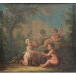 Anonymous (18th century): painting (o/c) 'angels' (*)