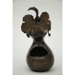 Japanese decorative vase in the shape of a gourd (23.5x11cm) (*)