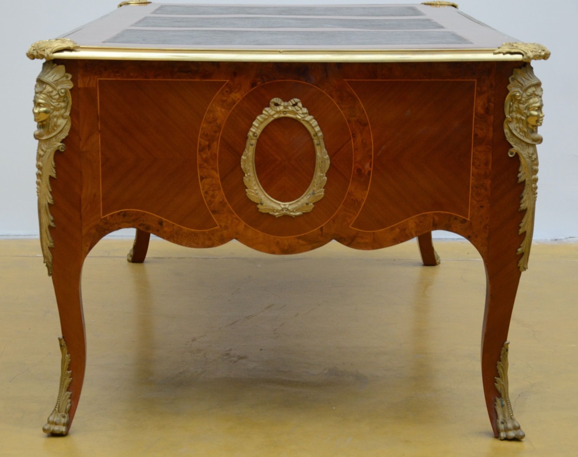 Large desk in Louis XV style (79x177x110cm) - Image 2 of 4