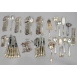 Cutlery in silver plated metal Wiskemann (*)