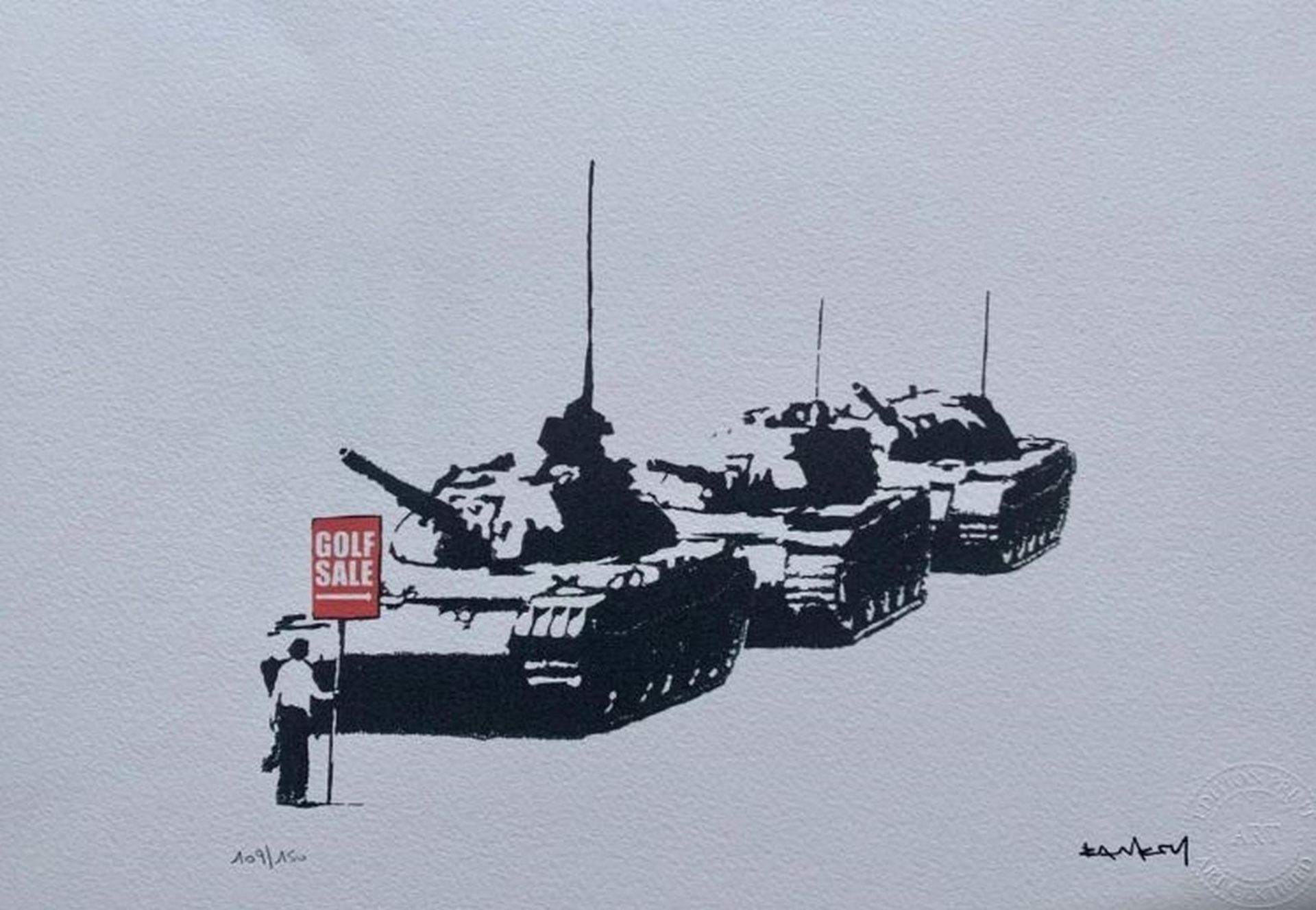 BANKSY (Né en 1974), d’Après 