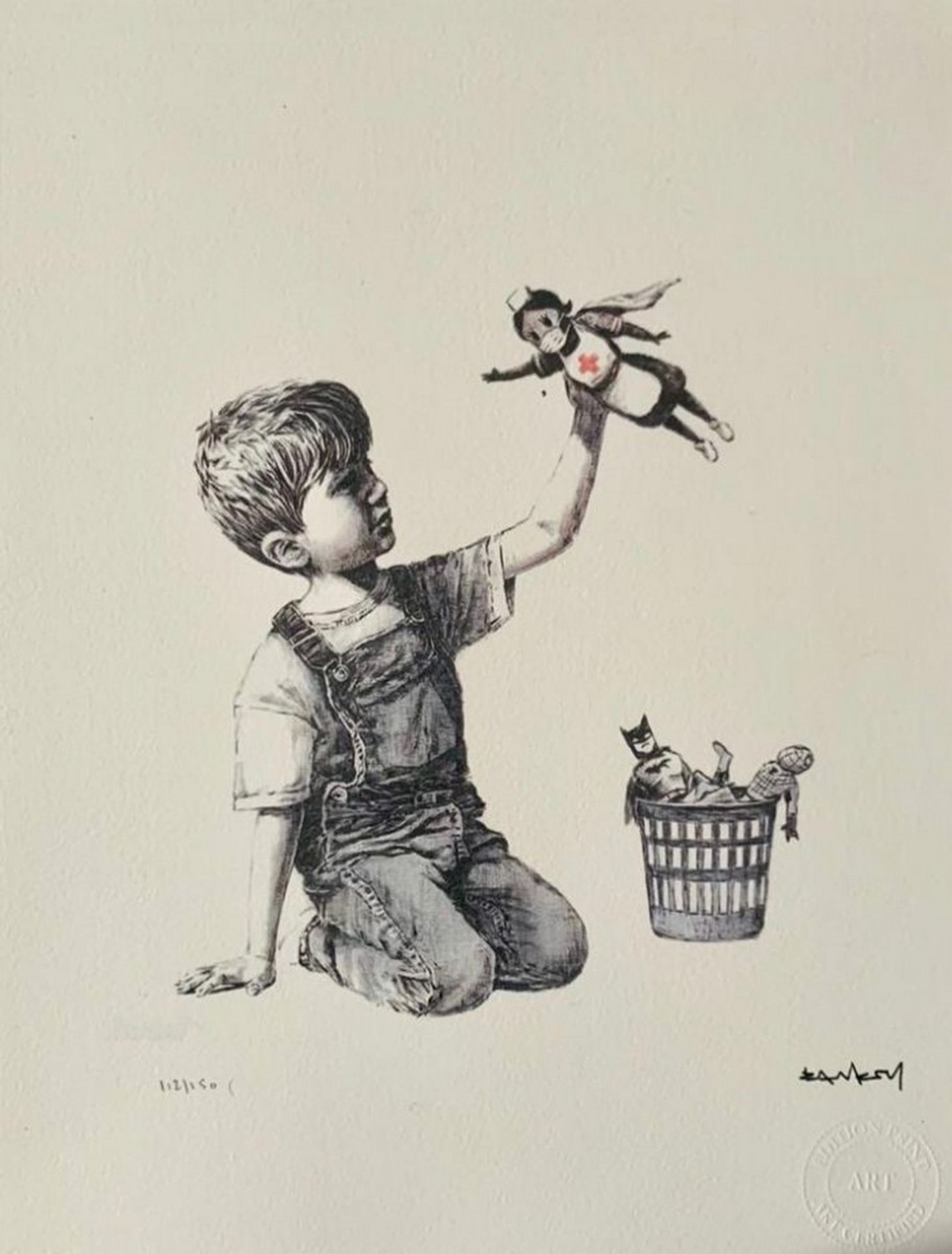 BANKSY (Né en 1974), d’Après 