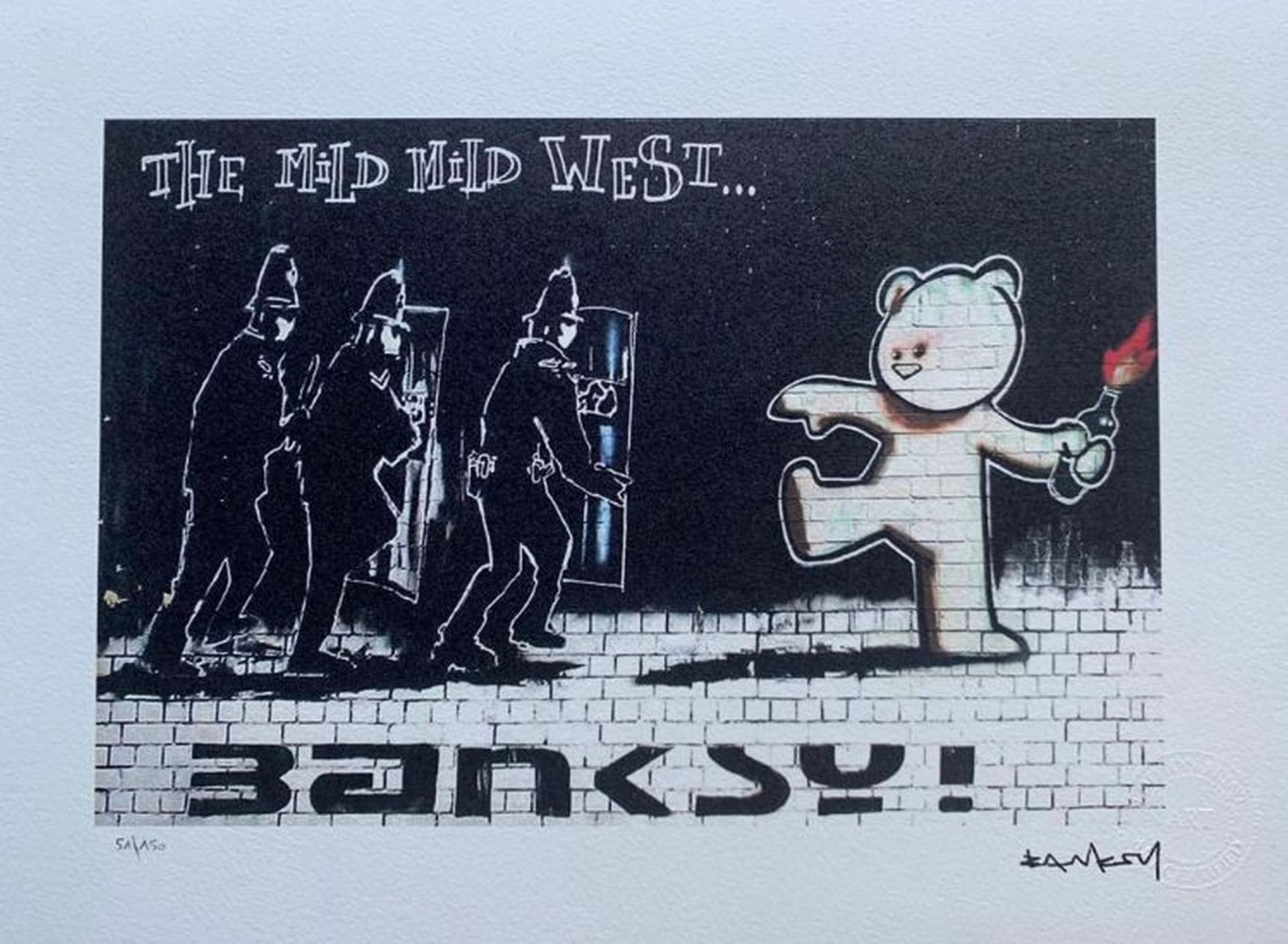 BANKSY (Né en 1974), d’Après 