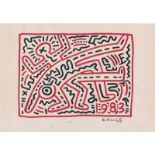 Keith HARING (1958-1990), Attribué à