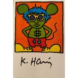 Keith HARING (1958-1990), Attribué à