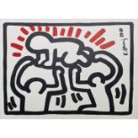 Keith HARING (1958-1990), Attribué à, États-Unis