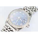 Rolex Mid-size Oyster Perpetual Datejust Bracelet Watch, Circa 1992, stainless steel case with