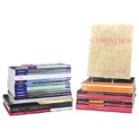 LARGE COLLECTION OF AUCTION CATALOGUES AND REFERENCE BOOKS, from Sotheby's, Christie's and others (