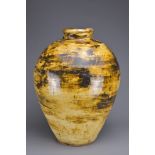 A LARGE STUDIO POTTERY VASE, POSSIBLY 20TH CENTURY