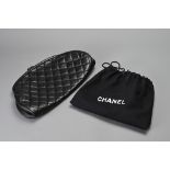 VINTAGE CHANEL TIMELESS QUILTED LEATHER CLUTCH BAG. 11562046. With dust bag. 27.5cm length.